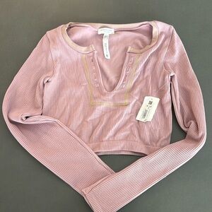 NWT Alter’d State long sleeve crop top.